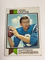 1973 Topps John Unitas