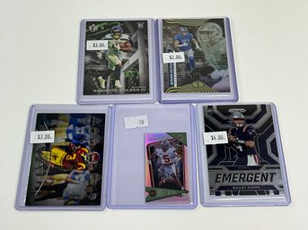 Rookie Cards Of Zappe, Wilson, Hutchinson, Addison And Walker