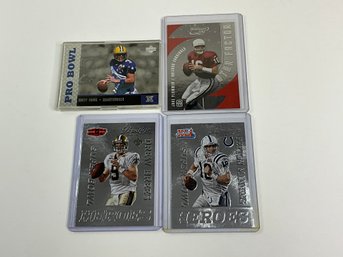 Insert Lot With Manning, Favre, Brees And Plummer /2000