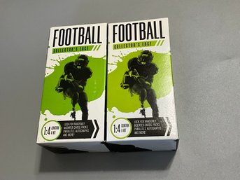 Unopened Collectors Edge Football Boxes