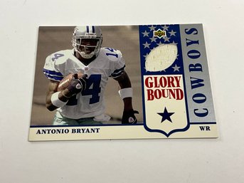 Antonio Bryant 2002 Upper Deck Glory Bound Jersey Card