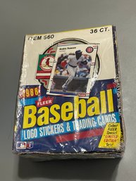 1988 Fleer Baseball Card Box