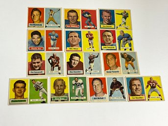 1957 Topps Football Card Lot