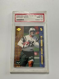 Anthony Becht 2000 Collectors Edge T3 Rookie PSA 9 Graded Card