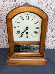 Vintage Mantle Clock-As Is