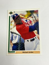 Michael Jordan 1990 Upper Deck SP1 Baseball Rookie