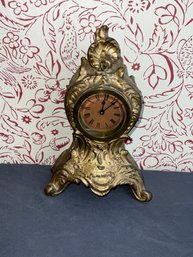 Vintage Metal Clock