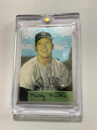 Mickey Mantle 1996 Topps Finest Commemorative Card 4