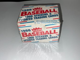 1988 Fleer Update Baseball Card Set