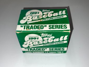 1991 Topps Traded Baseball Card Set