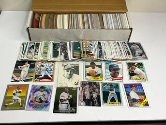 Box Of All New York Yankees Cards