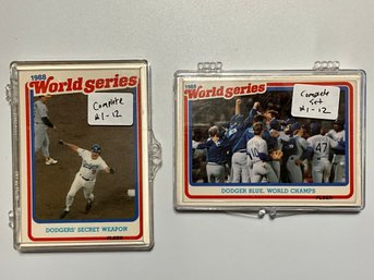 1989 Fleer World Series Sets