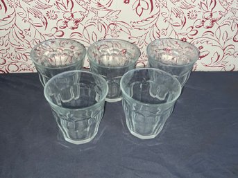Set Of 5 Duralex Glasses Made In France