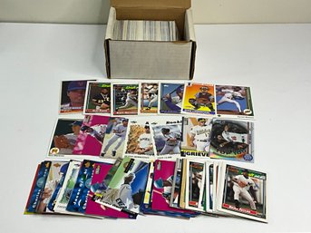 Small Box Full Of Rookie Cards