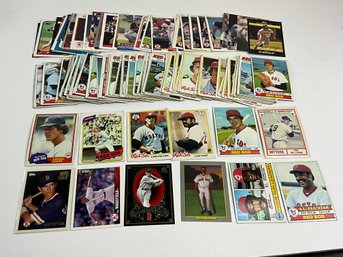 Boston Red Sox Lot With Vintage And Nomar Rookie