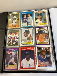 Small Baseball Card Binder Full Of Rookies And Stars