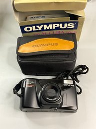 Olympus Accura Zoom 80 Camera With Box, Case And Paperwork