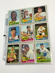 Group Of 1965 Topps Baseball Cards