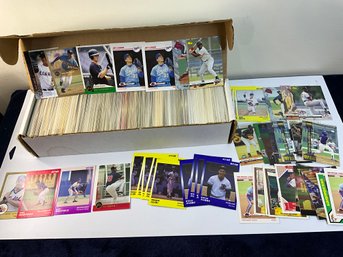 Box Full Of Minor League Baseball Cards Includes Sheffield And Sabathia