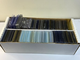 2 Row Box Of Card Protectors And Penny Sleeves