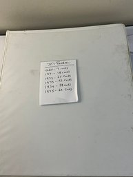 Small Binder Full Of Vintage 1970s Football Cards
