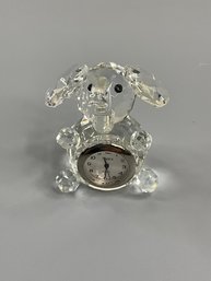 Timex Crystal Elephant Clock