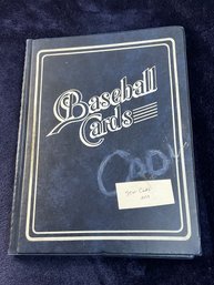 Small Baseball Album Full Of Stars And Some Rookies