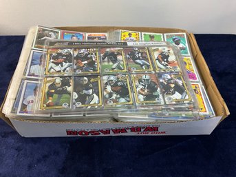1991 Bills, Lions And Raiders Team Sets Plus A Ton Of Baseball Cards In Pages