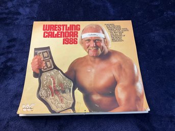 1986 Wrestling Calendar
