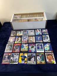 2 Row Box Full Of Baseball Cards