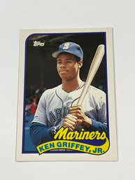 Ken Griffey Jr 1989 Topps Traded Rookie Card