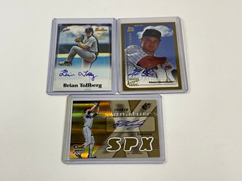 Sweeney, Tollberg And Closser Rookie Autograph Cards