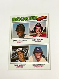 Dale Murphy 1977 Topps Rookie Card