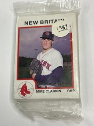 1987 New Britain Red Sox Sealed Minor League Card Set