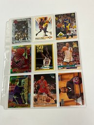 Basketball Page With Michael Jordan And Other Stars