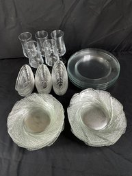 Glass Plates, Bowls And Drinkware