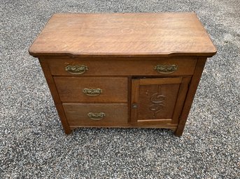 Vintage Innis, Pearce And Co Wash Stand Or Dry Sink
