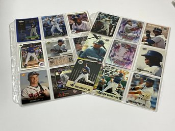 2 Pages Of Jeter, Griffey, Ohtani And Chipper