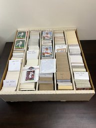 Nice Big 5 Row Box Of Baseball Cards