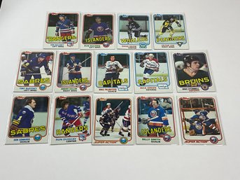 1981-82 Topps Hockey Cards