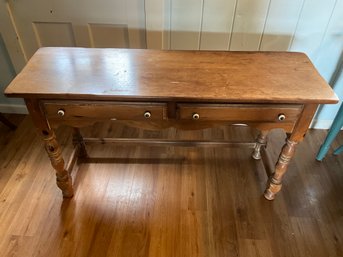 Wooden Hall Console Or Sofa Table