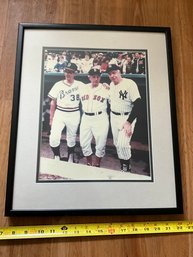 The DiMaggio Brother Framed Photo