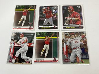 Mike Trout Baseball Card Lot