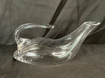 Riedel Crystal Glass Duck Decanter