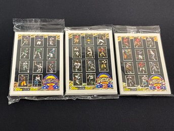 1993 Topps Black Gold Football Winner Sets A, B And C
