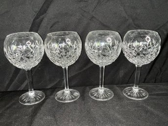 Set Of 4 Waterford Pallas Wine Glasses