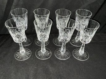 Set Of 8 Galway Red Wine Glasses