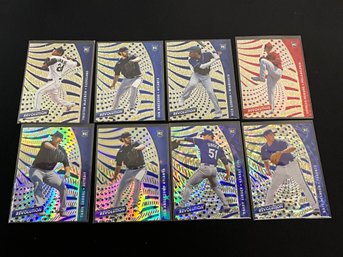 2021 Chronicles Baseball Groove, Fractal And Astro Rookie Card Lot