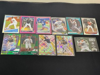 Mosaic, Prizm, Optic And More Colors And Parallels Baseball Rookie Cards