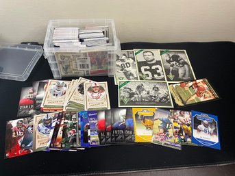 Large Group Of Football Cards